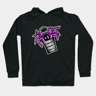 Cartoon Spider In A Bucket Hoodie